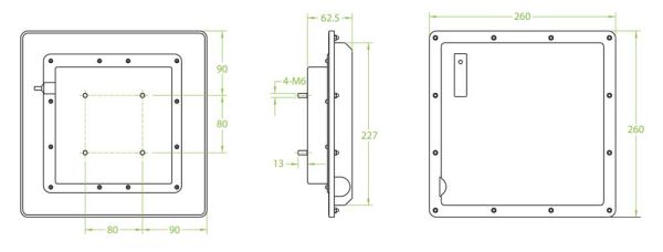 Считыватель дальнего действия ZKTeco UHF 5E lite