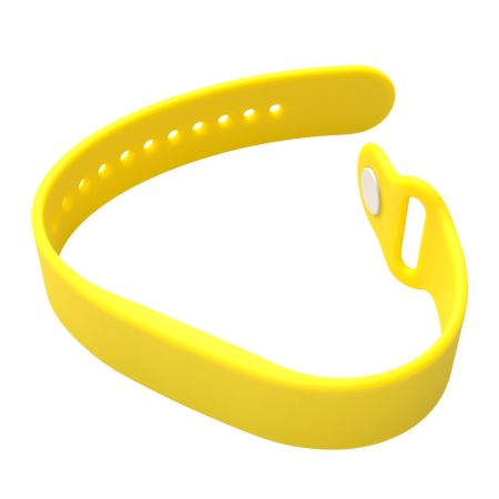 Силиконовый RFID-браслет с двойным чипом Mifare 1k + Em-Marine, с застежкой