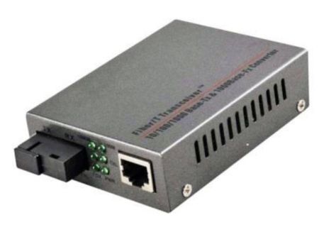 Оптический медиаконвертер Gigabit Ethernet Osnovo OMC-1000-11S5a