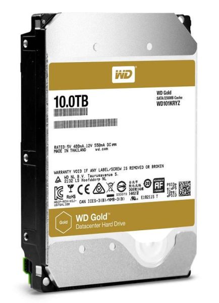 Жесткий диск Western Digital Gold WD101KRYZ 10 ТБ