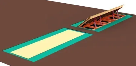 Дорожный блокиратор Silar ПЗП 3000 ГН гидравлический, накладной