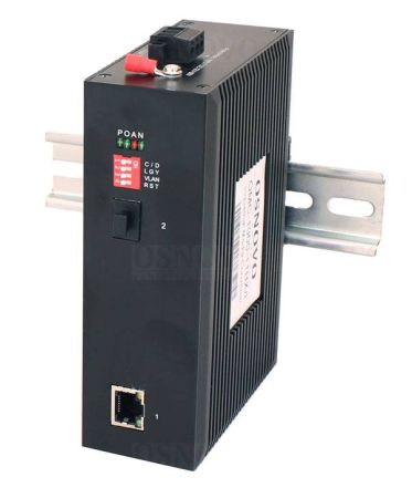 Промышленный медиаконвертер Gigabit Ethernet Osnovo OMC-1000-11HX/I