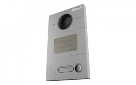 Вызывная панель BAS-IP AV-01BD Silverс мобильным доступом и считывателем карт