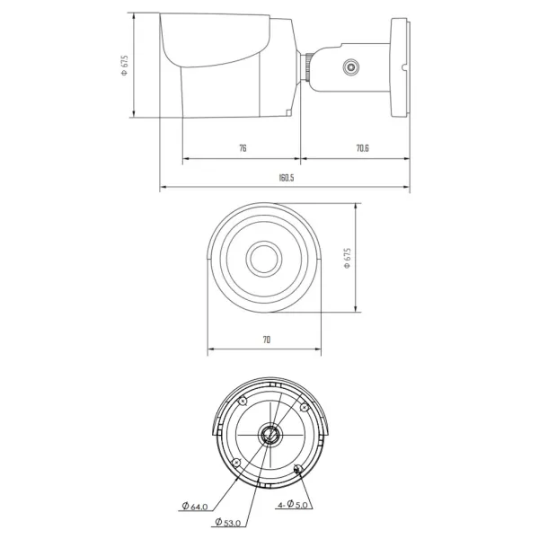 IP-видеокамера 5Мп Rubezh RV-3NCT5066 (4.0)