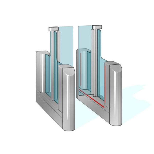 Сенсорный барьер dormakaba Argus HSB-E12, 1 проход