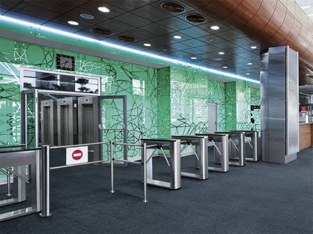 Стационарное ограждение PERCo BH02 (925мм) с заполнением Стационарное ограждение PERCo BH02 (925мм) с заполнением