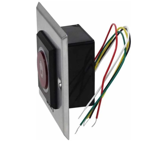 Кнопка выхода бесконтактная ZKTeco TLEB101, врезная