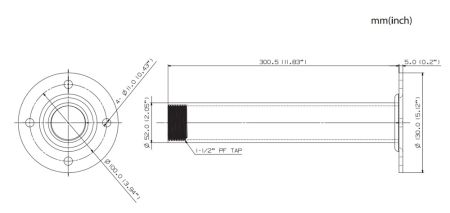 Потолочный кронштейн для купольных видеокамер Wisenet SBP-300CM