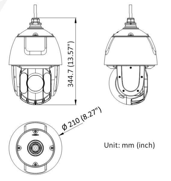 Скоростная поворотная PTZ IP-видеокамера 4Мп HikVision DS-2DE5432IW-AE(T5) с алгоритмом Deep learning Скоростная поворотная PTZ IP-видеокамера 4Мп HikVision DS-2DE5432IW-AE(T5) с алгоритмом Deep learning