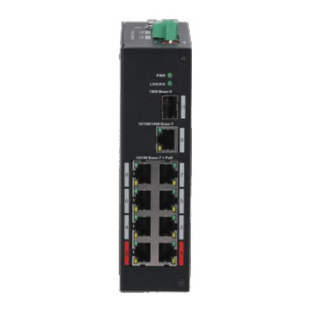Неуправляемый 8-портовый PoE коммутатор Dahua DH-PFS3110-8ET-96