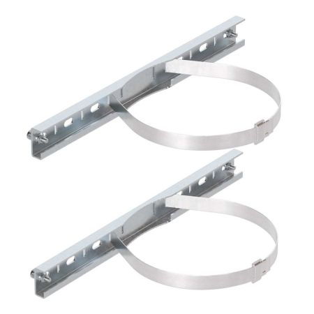 Комплект крепления шкафов к столбу DKC CE/RAM box, 300 мм (R5FB300)