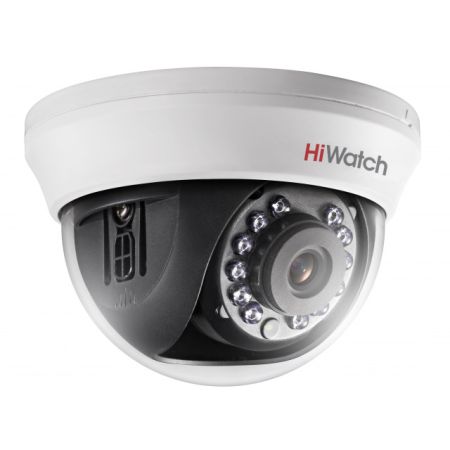 Купольная 5Мп HD-TVI видеокамера Hiwatch DS-T591(C) (6 мм)