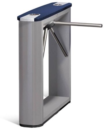 Турникет-трипод тумбовый PERCo-TTD-03.1G из окрашенной стали (с планками Антипаника)