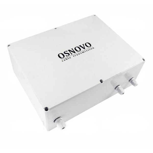 Уличный медиаконвертер Gigabit Ethernet OMC-1000-11HX/W с поддержкой PoE