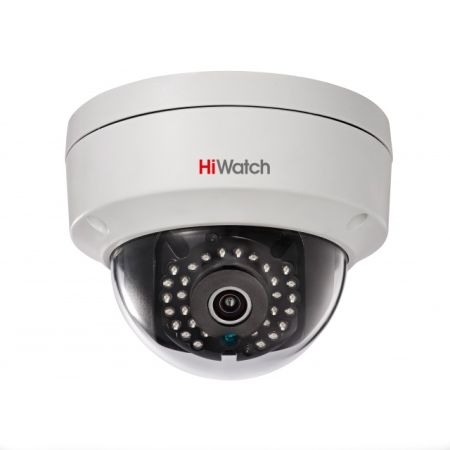 Антивандальная IP-видеокамера 1.3Мп HiWatch DS-I122 (4 мм) с ИК-подсветкой до 15 м