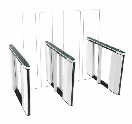 Боковой модуль скоростного распашного турникета Cominfo EasyGate Superb