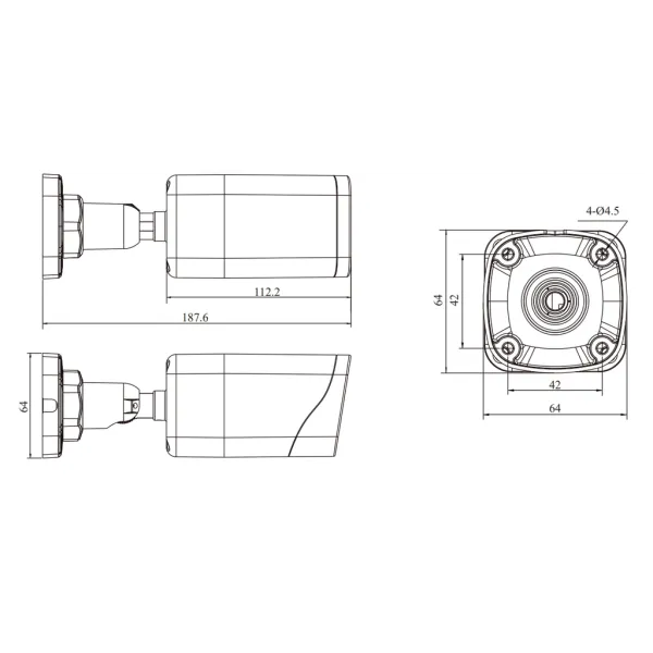 IP-видеокамера 5Мп RVi-2NCT5368 (2.8)