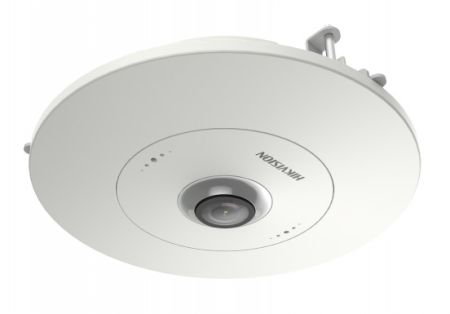 Панорамная IP-видеокамера Fisheye 12Мп HikVision DS-2CD63C5G0E-S/RC с LED-подсветкой до 15 м