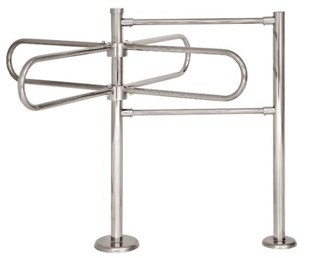 Турникет-калитка Ростов-Дон Р31М пр Хром из хромированной стали (правый)