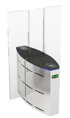 Турникет раздвижной двухпроходной Came Sliding Gate SG90, 900 мм, створки 2000 мм (SG90T-DBL)