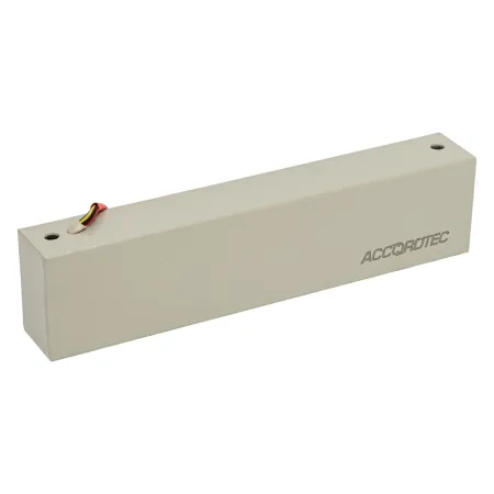 Электромагнитный замок AccordTec ML-350N K-2 с уголком, с датчиком Холла