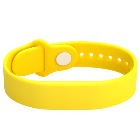 Силиконовый RFID-браслет с двойным чипом Mifare 1k + Em-Marine, с застежкой