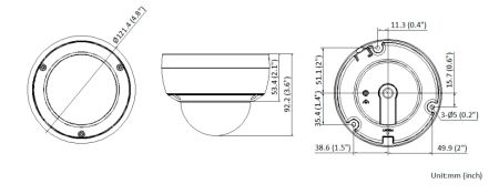 Антивандальная IP-видеокамера 2Мп HikVision DS-2CD2123G2-IU(D) (4 мм) с технологией AcuSense