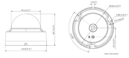 Уличная IP-камера 2Мп HiWatch DS-I202(E) (4 мм) с подсветкой EXIR 2.0