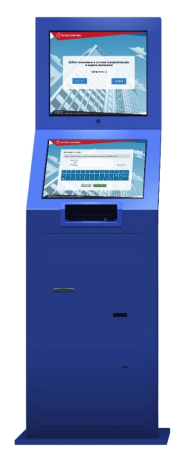 Терминал VisitorControl Standard для регистрации посетителей