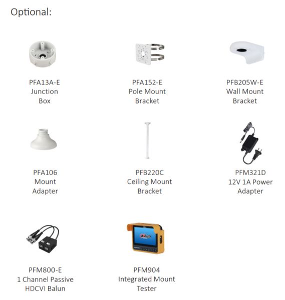 Уличная HD-CVI видеокамера 2Мп Dahua DH-HAC-T2A21P-0360B