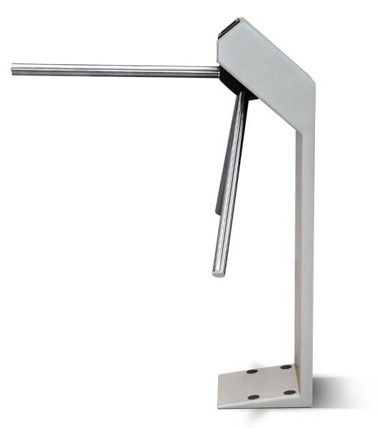 Турникет-трипод PERCo-TTR-04.1G из окрашенной стали, темно-серый (с планками)