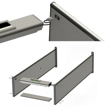Металлодетектор Поиск-3ММТ арочный, с измерением температуры тела