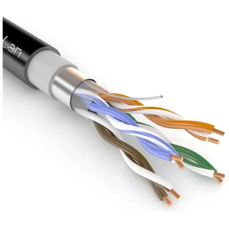 Кабель витая пара ПаритетParLan F/UTP Cat 5e 4х2х0.52 PVC/PE (100007)