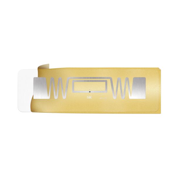 Метка Labels 87x27 UHF, UCODE8, прозрачная PET наклейка (70x13,7)