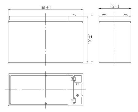 Аккумулятор Etalon VISION CP1270 (12В 7 А∙ч)