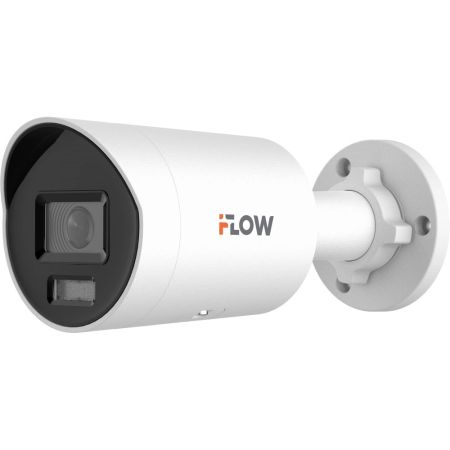 IP-камера 2Мп iFlow F-IC-2122C2M(2.8mm) уличная, с микрофоном, SharpSense и двойной подсветкой до 40 м