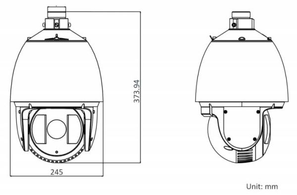 Скоростная уличная PTZ IP-камера 2Мп HikVision DS-2DF7232IX-AELW(T3) с алгоритмом Deep learning