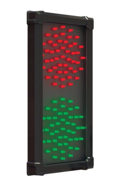 Светофор светодиодный двухсекционный Инфопаркинг ИС-Т8.3/12/К с козырьками Светофор светодиодный двухсекционный Инфопаркинг ИС-Т8.3/12/К с козырьками