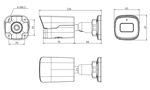 IP-видеокамера 5Мп RVi-2NCT5456 (2.8) white
