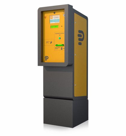 Въездная стойка АП -ПРО 01 КС Оптима (с выдачей многоразовых проксимити карт)