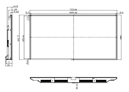 Монитор LED 54.6" HikVision DS-D5055UC