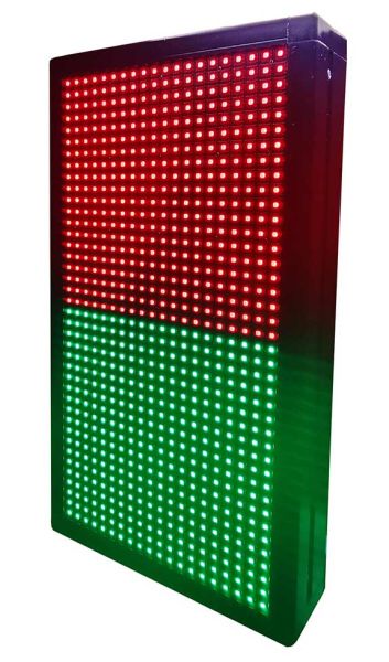 Светодиодный двухсекционный светофор Инфопаркинг ИС-2/1Q8/24 MATRIX 160мм (2/24 MATRIX)