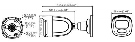 Уличная HD-TVI видеокамера 5Мп ColorVu HikVision DS-2CE10HFT-F28 (2.8 мм) с LED подсветкой до 20 м Уличная HD-TVI видеокамера 5Мп ColorVu HikVision DS-2CE10HFT-F28 (2.8 мм) с LED подсветкой до 20 м