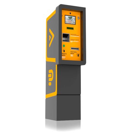 Въездная стойка АП-ПРО 01 Оптима, билеты на термобумаге (термолента)