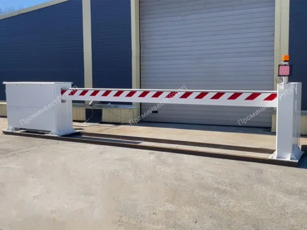 Противотаранный шлагбаум ВПШ-L, выдвижной, автоматический, 20 тонн