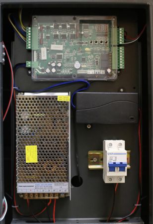 Комплект автоматического шлагбаума ZKTeco BG1060R Wi-Fi с телескопической стрелой 6 метров