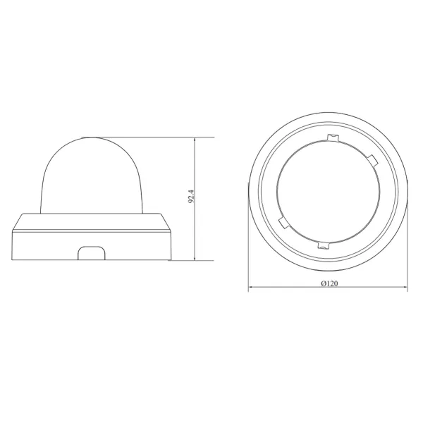 IP-видеокамера 5Мп Rubezh RV-3NCD5065-P (2.7-13.5)