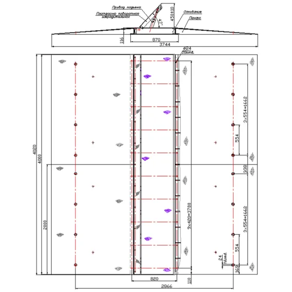 Дорожный блокиратор Silar ПЗП 4000 ГН гидравлический, накладной Дорожный блокиратор Silar ПЗП 4000 ГН гидравлический, накладной