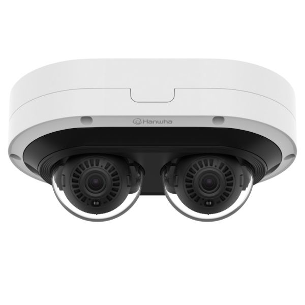 Мультисенсорная IP-видеокамера 2х 6Мп Wisenet PNM-12082RVD с 2-мя моторизованными объективами 3.5-6.7 мм