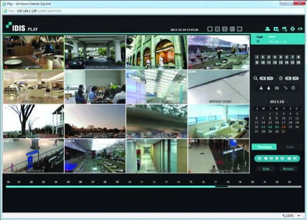 ПО IDIS Web-клиент ПО IDIS Web-клиент